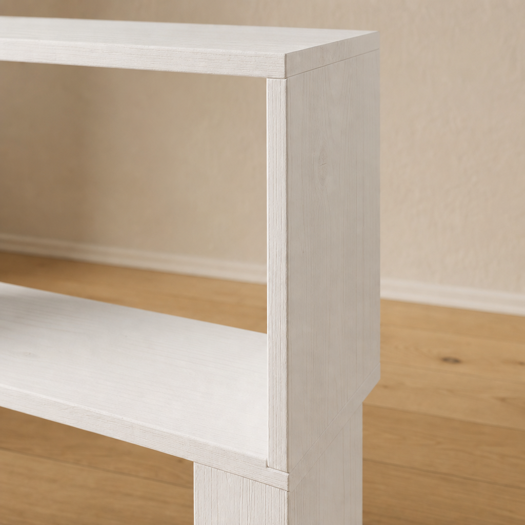 Standregal 51 cm Kiefer – Massivholz statt Beschichtung